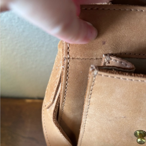 Madewell | RARE Essex vintage brown leather satchel crossbody bag - Picture 11 of 14